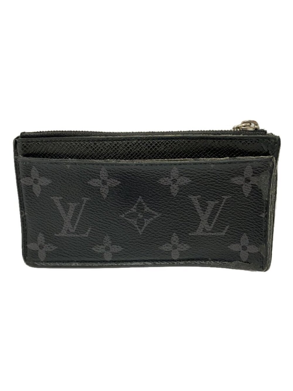 LOUIS VUITTON Card Case Wallet Black